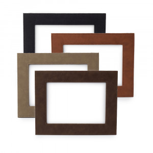 5x7 photo frames in four different color options