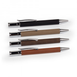 stationary pens in four different colors